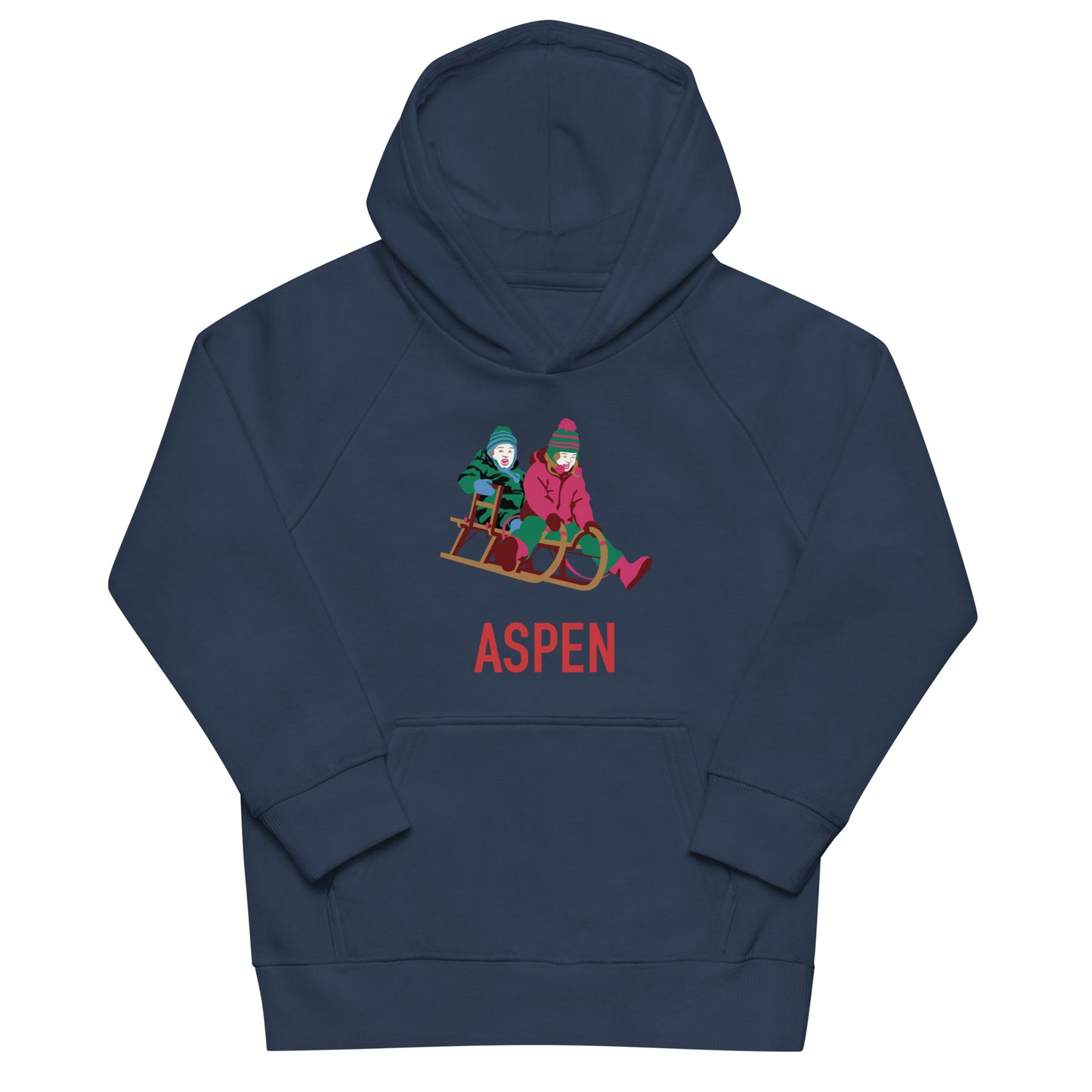 Kids Organic Cotton Hoodie Aspen 2023