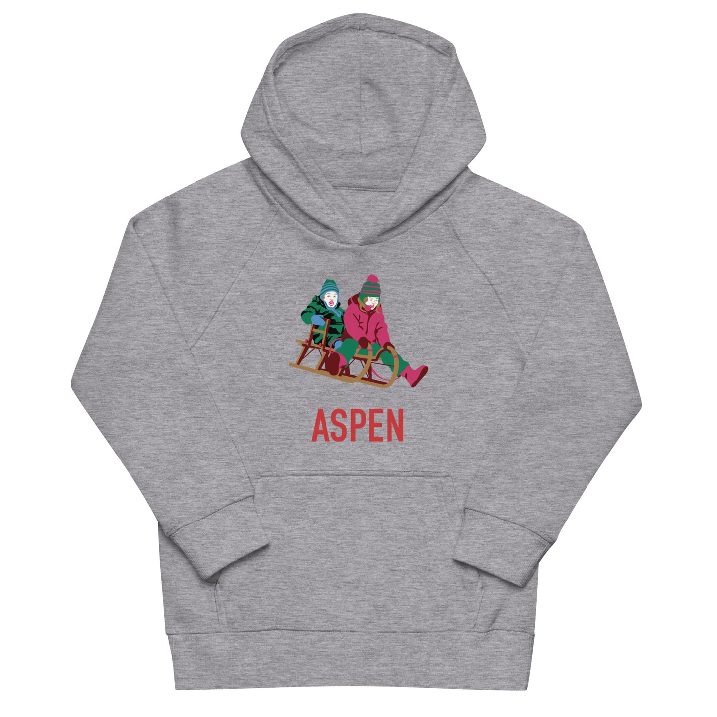 Kids Organic Cotton Hoodie Aspen 2023