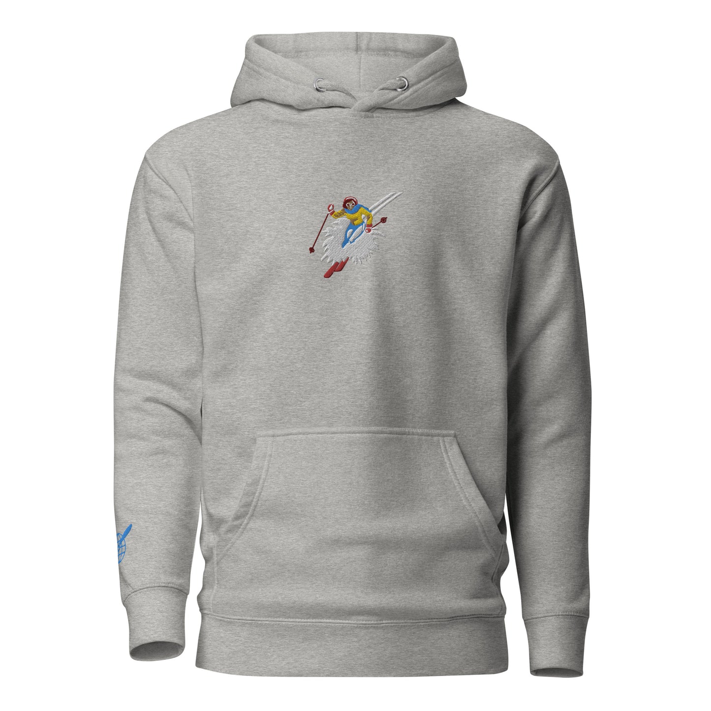 Hoodie Female Skier Vintage 2023