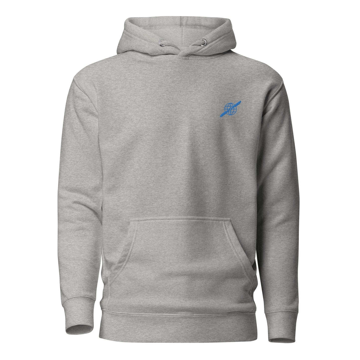 Hoodie Jetset Propeller in Aqua Blue