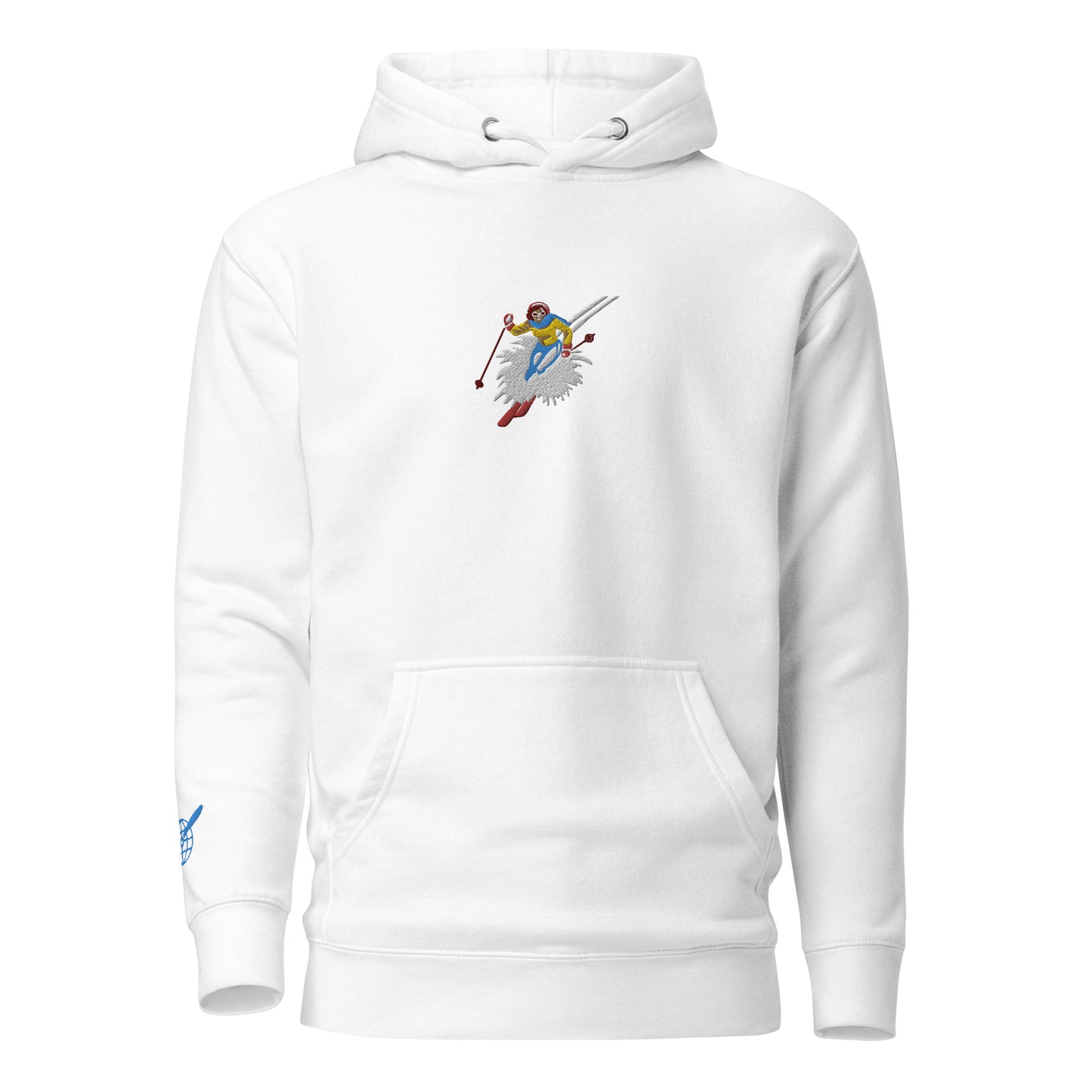 Hoodie Female Skier Vintage 2023